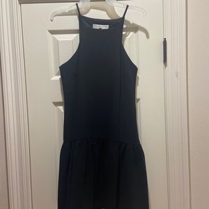 Trina Turk drop waist black dress